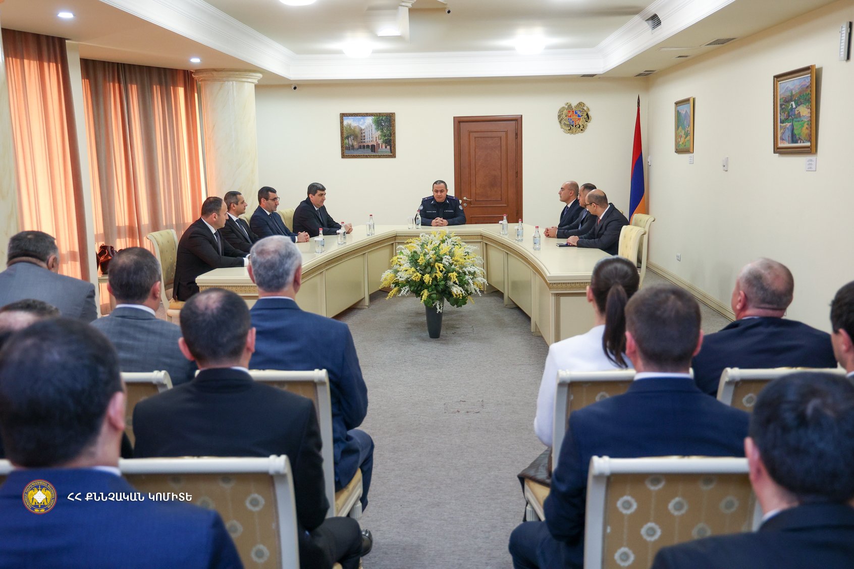 Chairman of Investigative Committee Artur Poghosyan Introduced Deputy Head of General Department